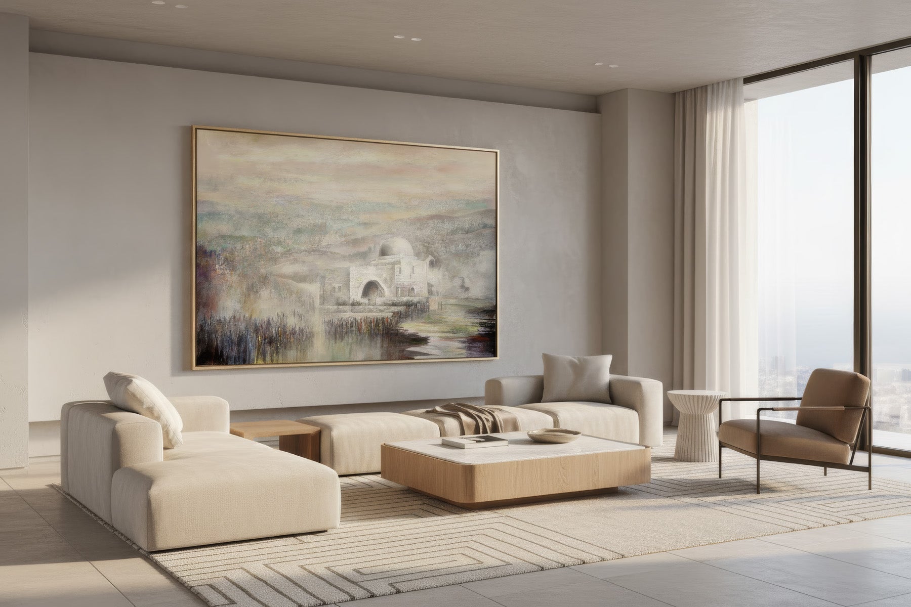 Kol BeRamah - Rachel's Tomb Wall Art by Yossi Bitton Jerusalem