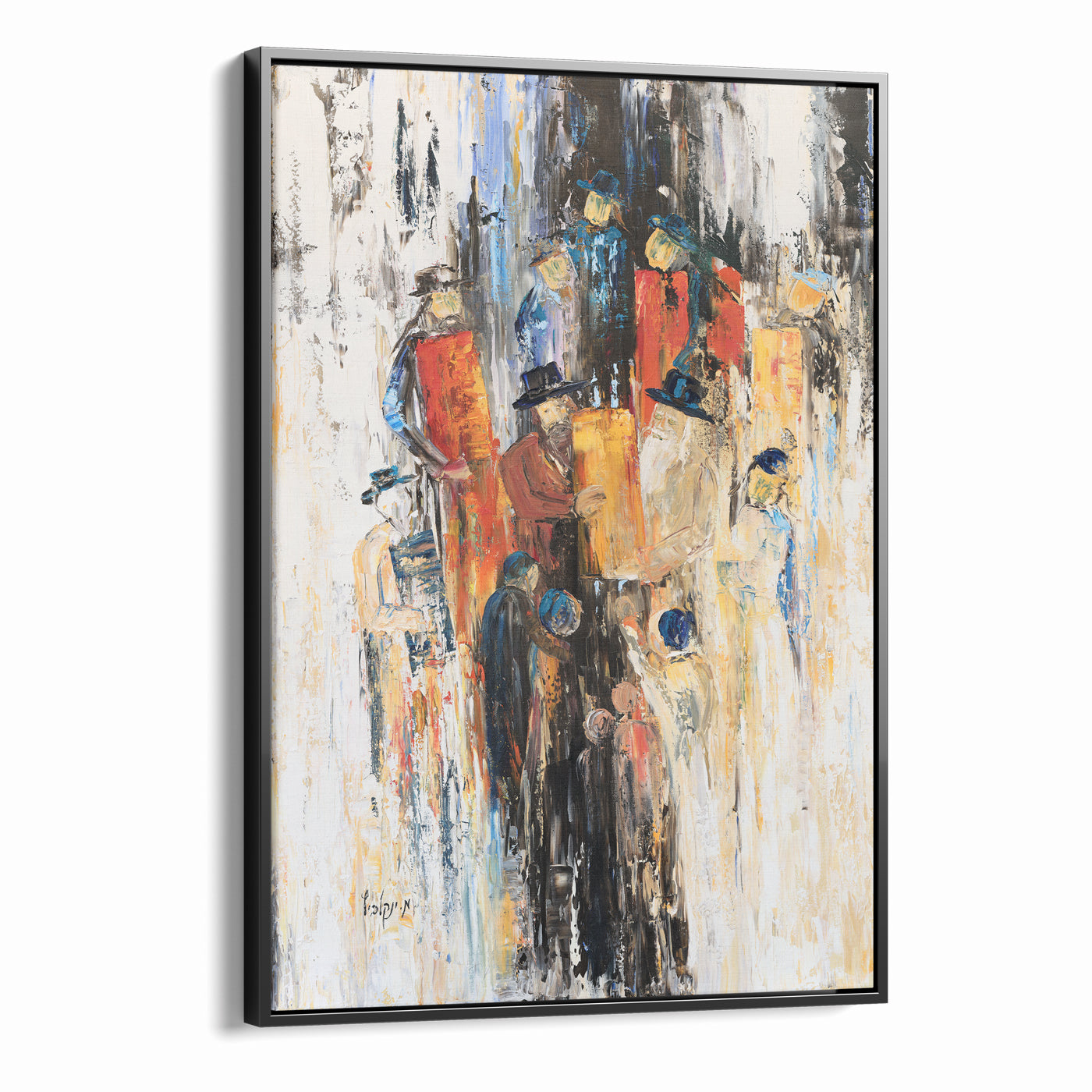 Bearers of the Torah Jewish Wall Art by Menucha Yankelevitch