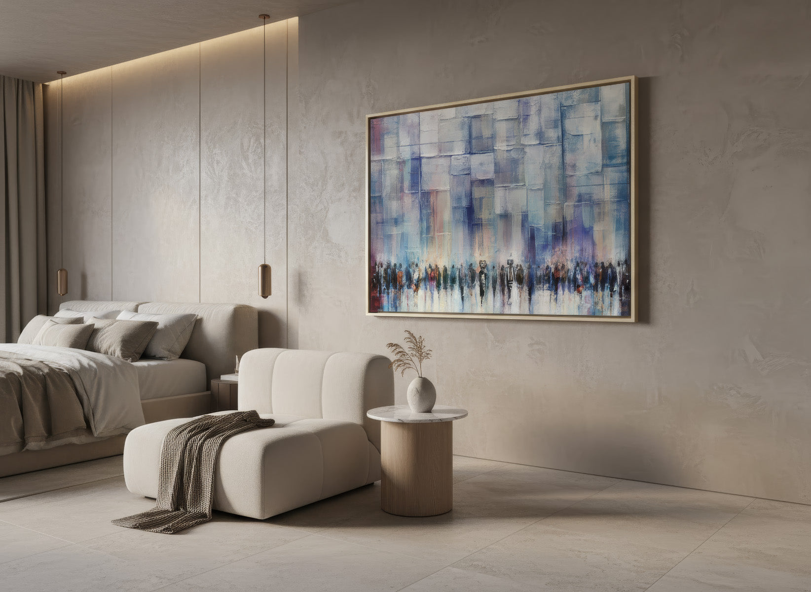 Serene Blessings - Modern Jewish Art Inspired by the Western Wall | Avigdor Ben Ari