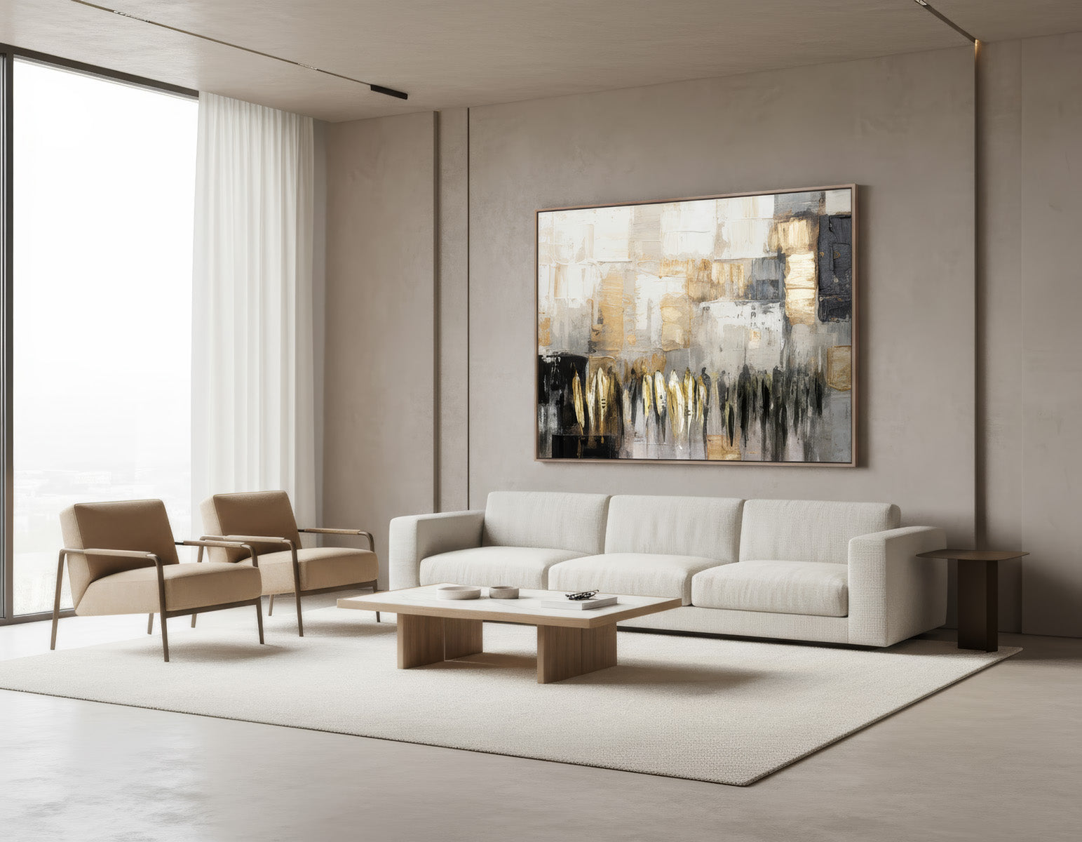 Lifnei HaMakom Modern Kotel Wall Art by Avigdor Ben Ari