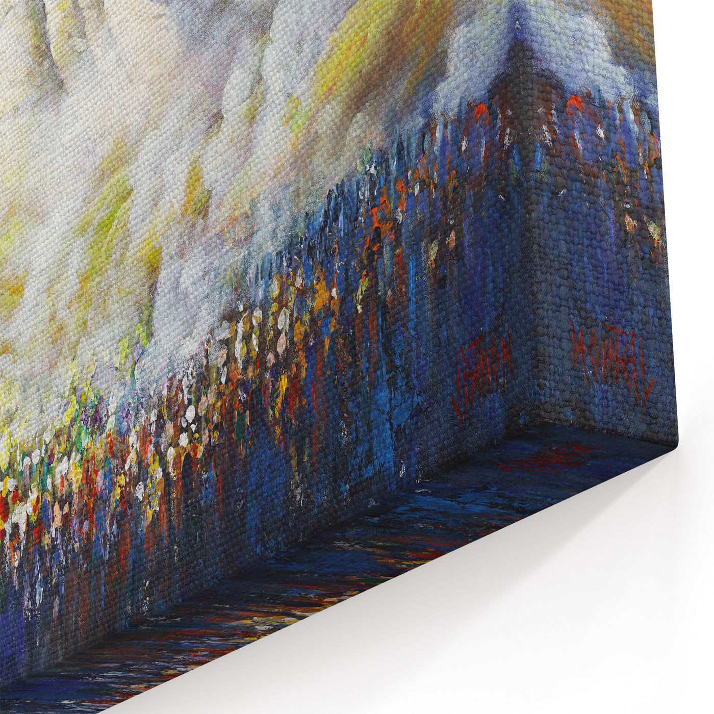 The Moment of Revelation - Mount Sinai Jewish Wall Art by Yossi Bitton