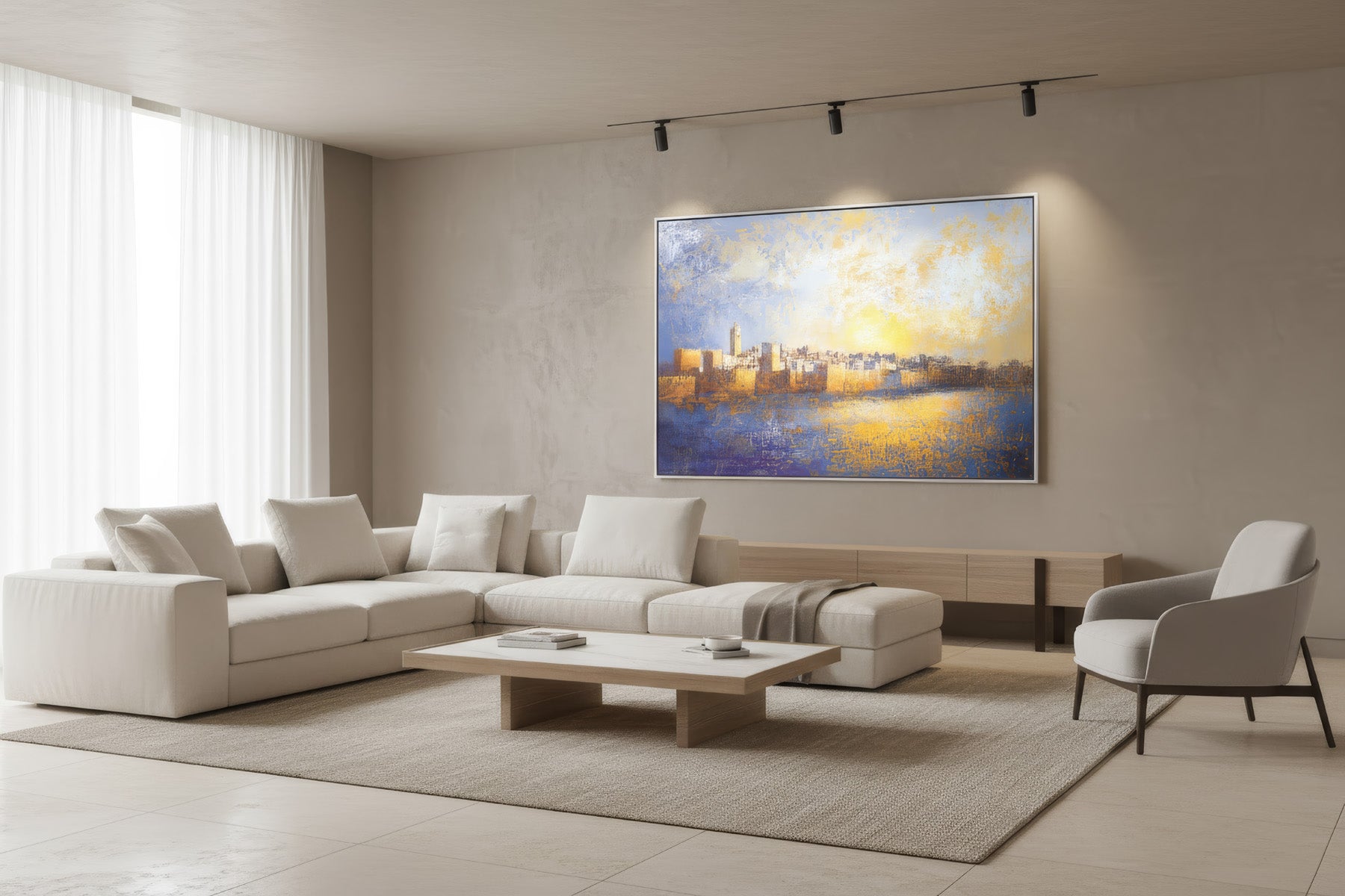 Jerusalem of Gold - Modern Jewish Art Inspired by Jerusalem | Avigdor Ben Ari