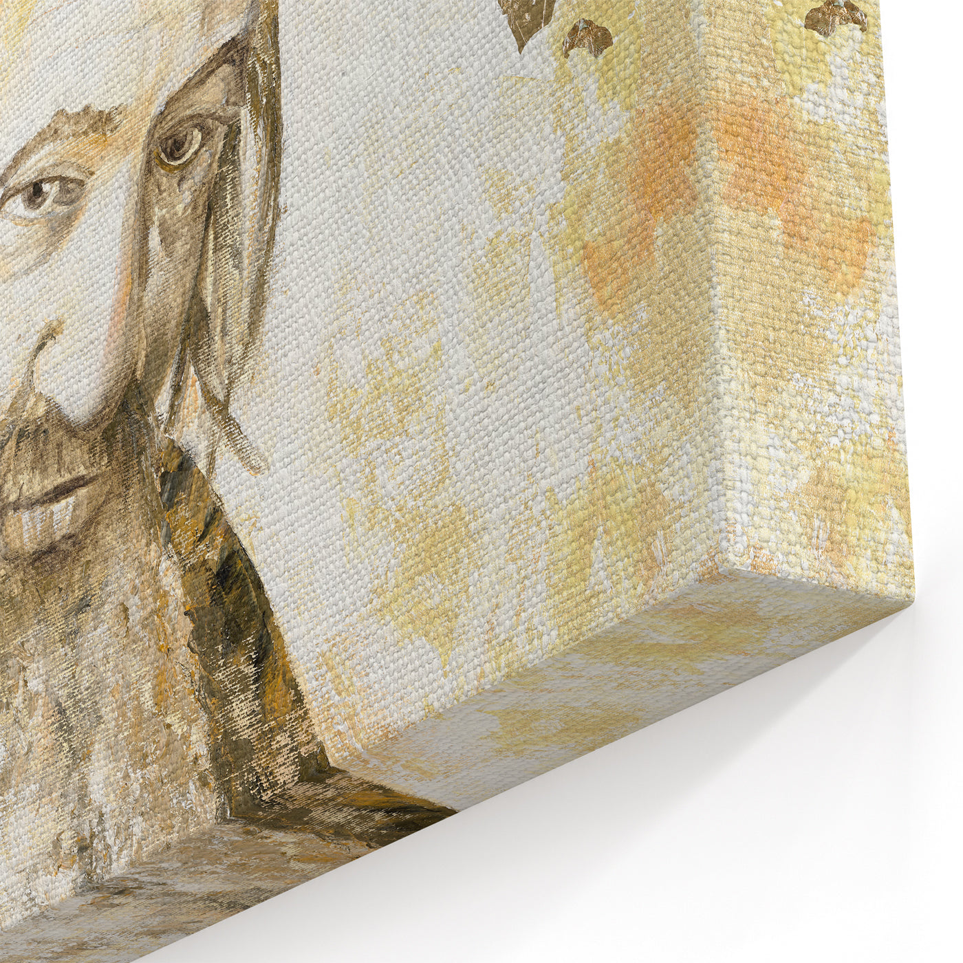 Modern Jewish Wall Art of the Kresteter Rabbi - Contemporary Judaica Art