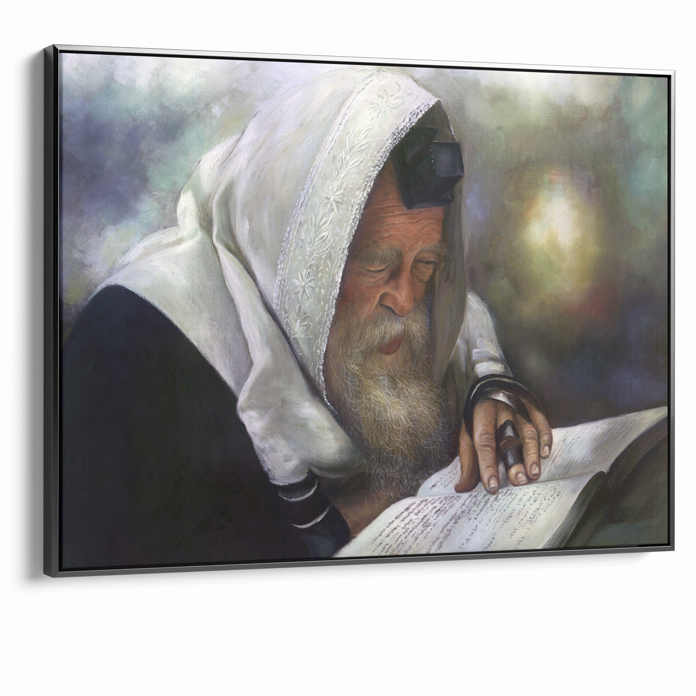 Modern Jewish Wall Art of Rabbi Chaim Kanievsky zt'l Tribute