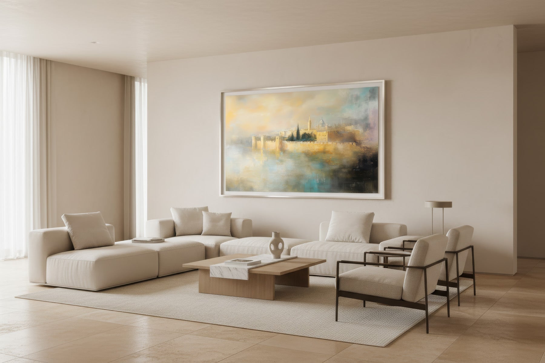 The Eternal City - Modern Jewish Art Inspired by Jerusalem | Avigdor Ben Ari