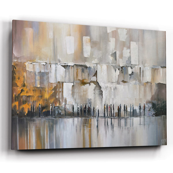 Prayers in Abstract - Western Wall Art by Yossi Biton