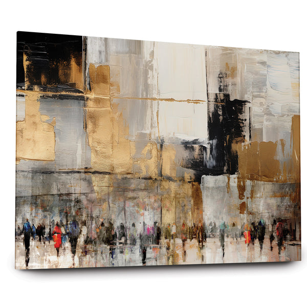 Western Wall - Abstract Jewish Art by Avigdor Ben-Ari